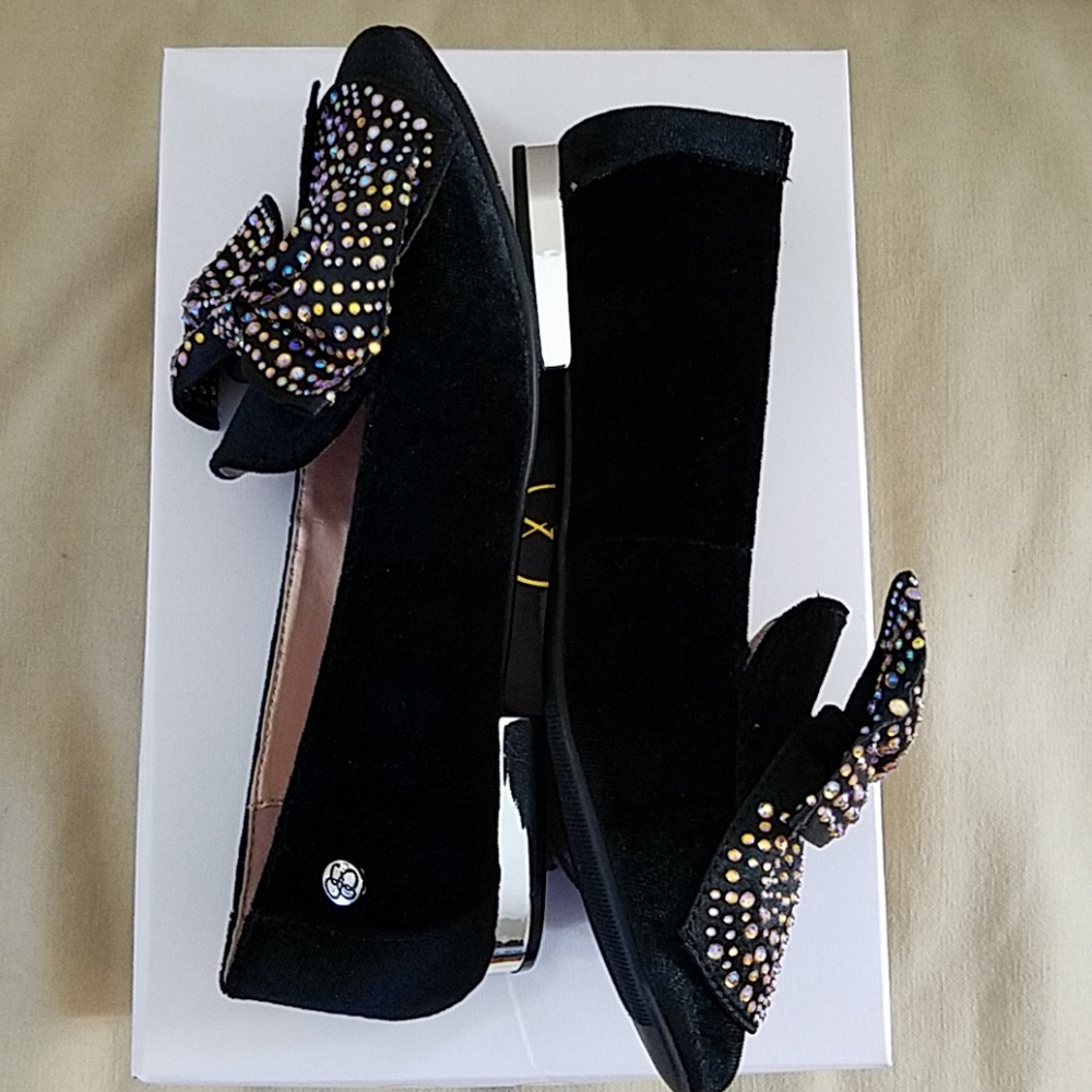 🆕️👠New Jessica Simpson Black Flats - Picture 2 of 6